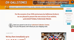 Desktop Screenshot of ox-gallstones.com